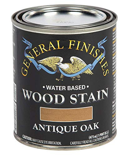 General Finishes Water Based Wood Stain, 1 Pint, Antique Oak | Amazon (US)