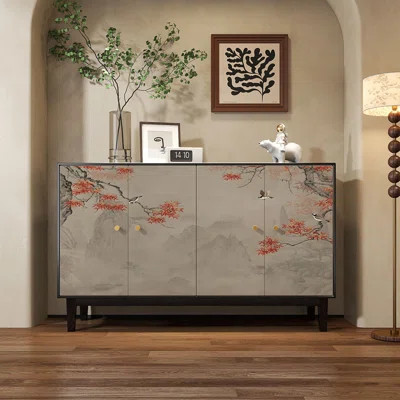 Adreonna 59" Wide Solid Wood Sideboard | Wayfair North America