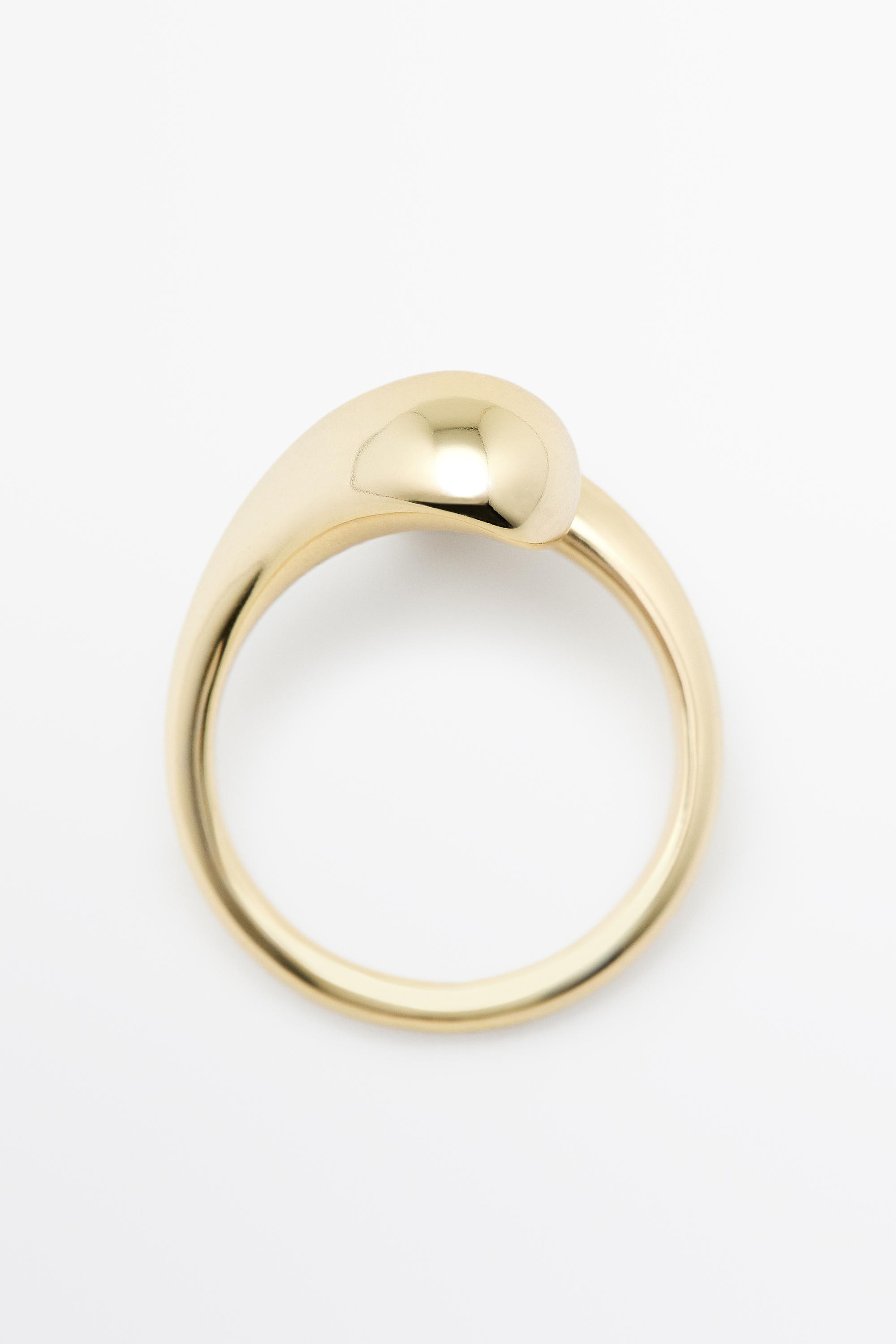 Bague double goutte | Massimo Dutti FR