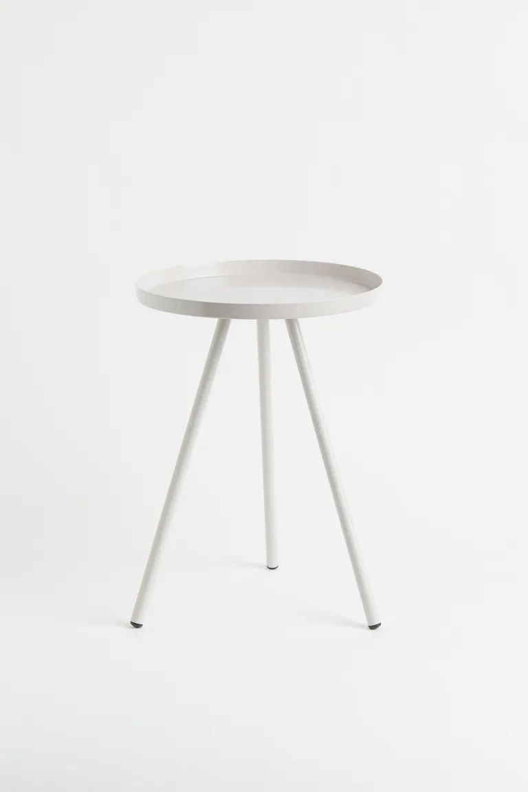 Small Side Table - Light gray - Home All | H&M US | H&M (US + CA)