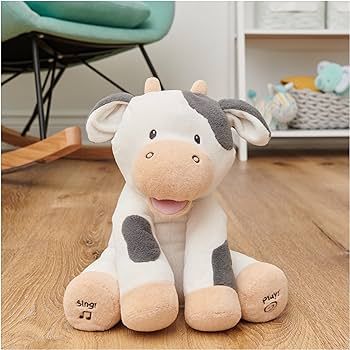 GUND Baby Buttermilk The Cow Animated Plush, Singing Stuffed Animal Sensory Toy, Sings Old Macdon... | Amazon (US)