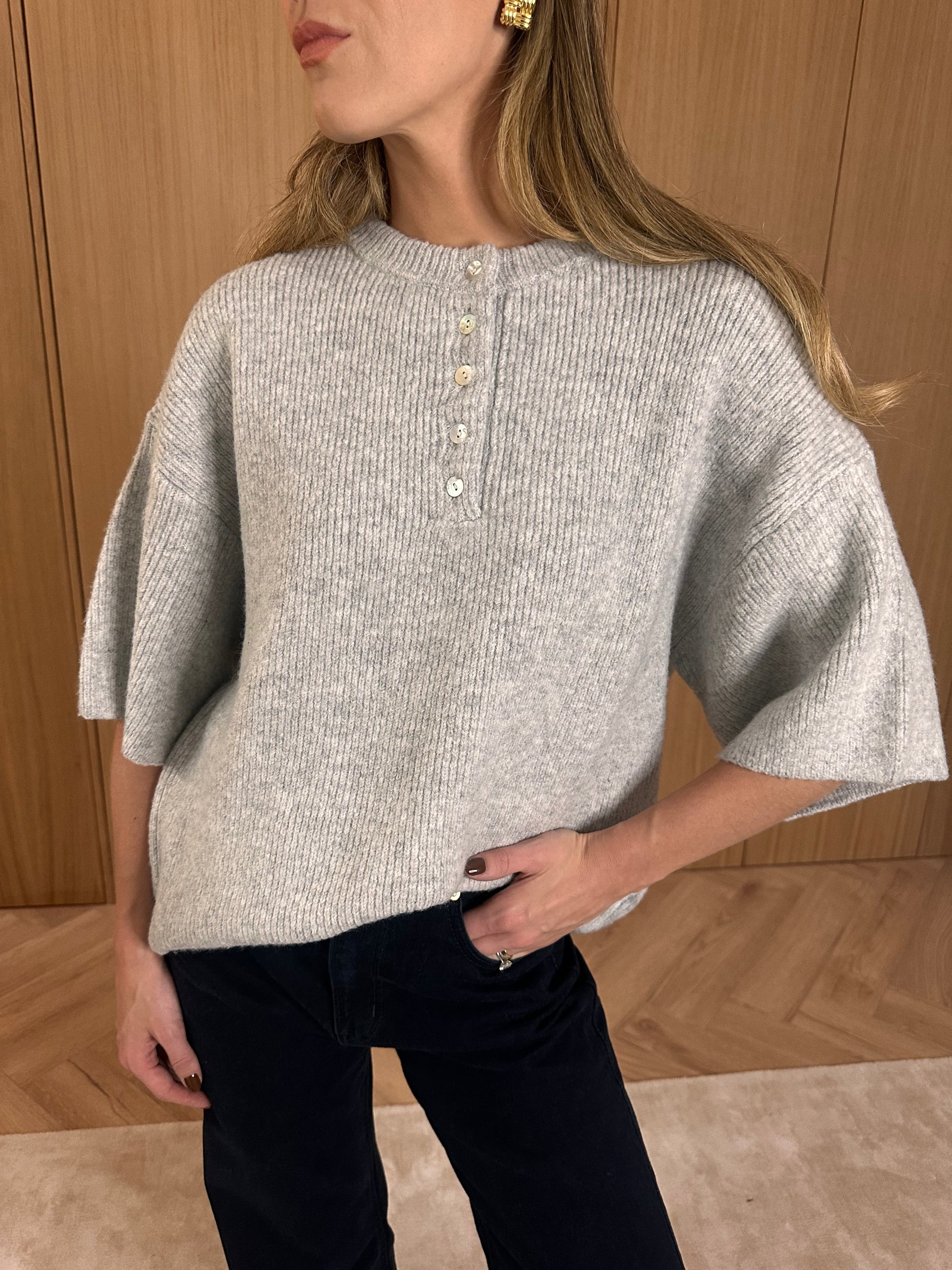 Amari Fluffy Knit Top | Pretty Lavish (UK)