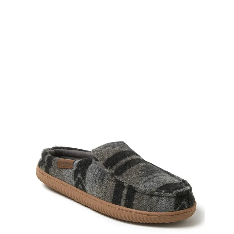 Dearfoams Cozy Comfort Men's Twin Notch Moc Toe Clog Slippers | Walmart (US)