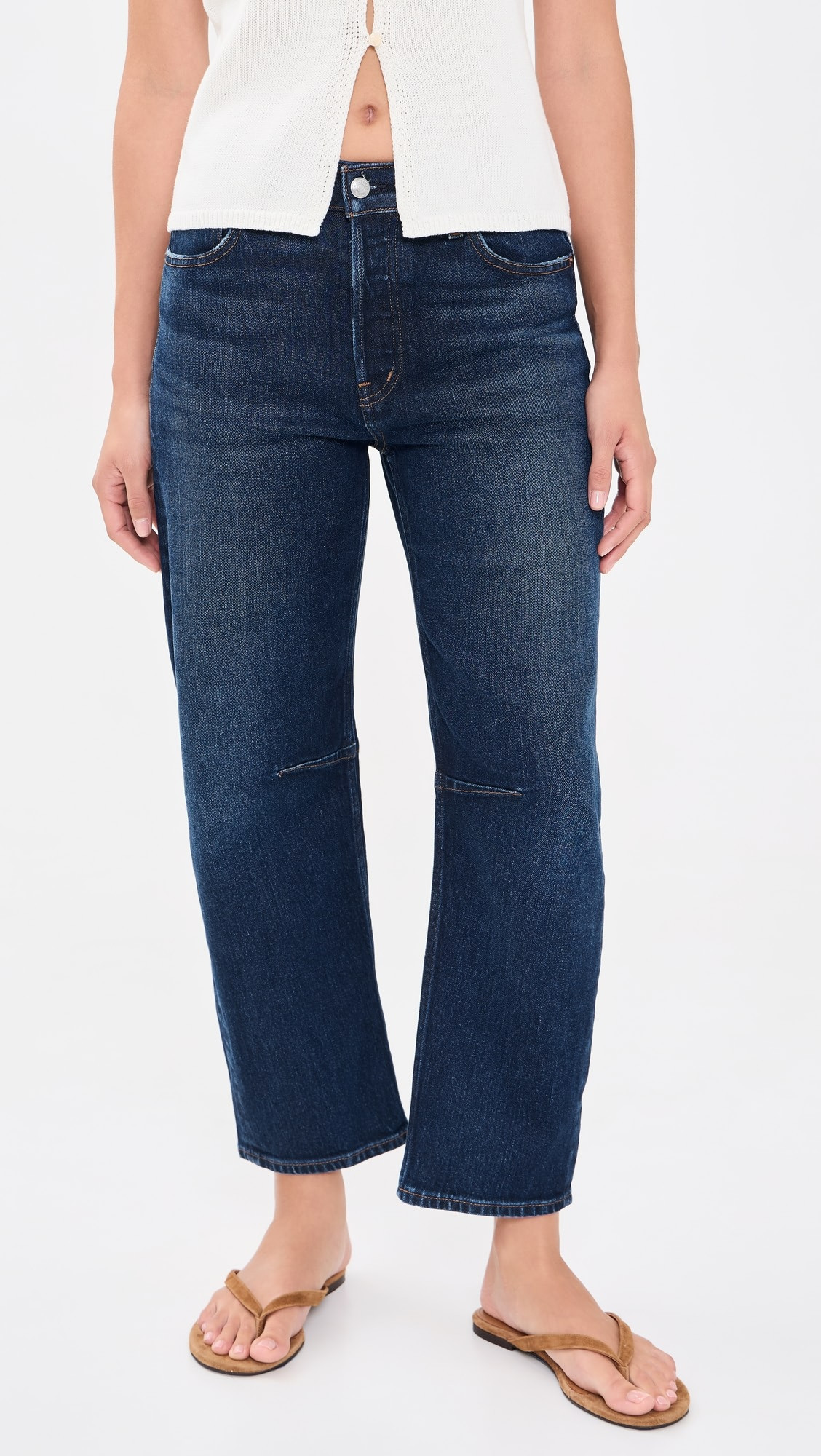 Madewell The Darted Barrel-Leg Jeans | Shopbop | Shopbop
