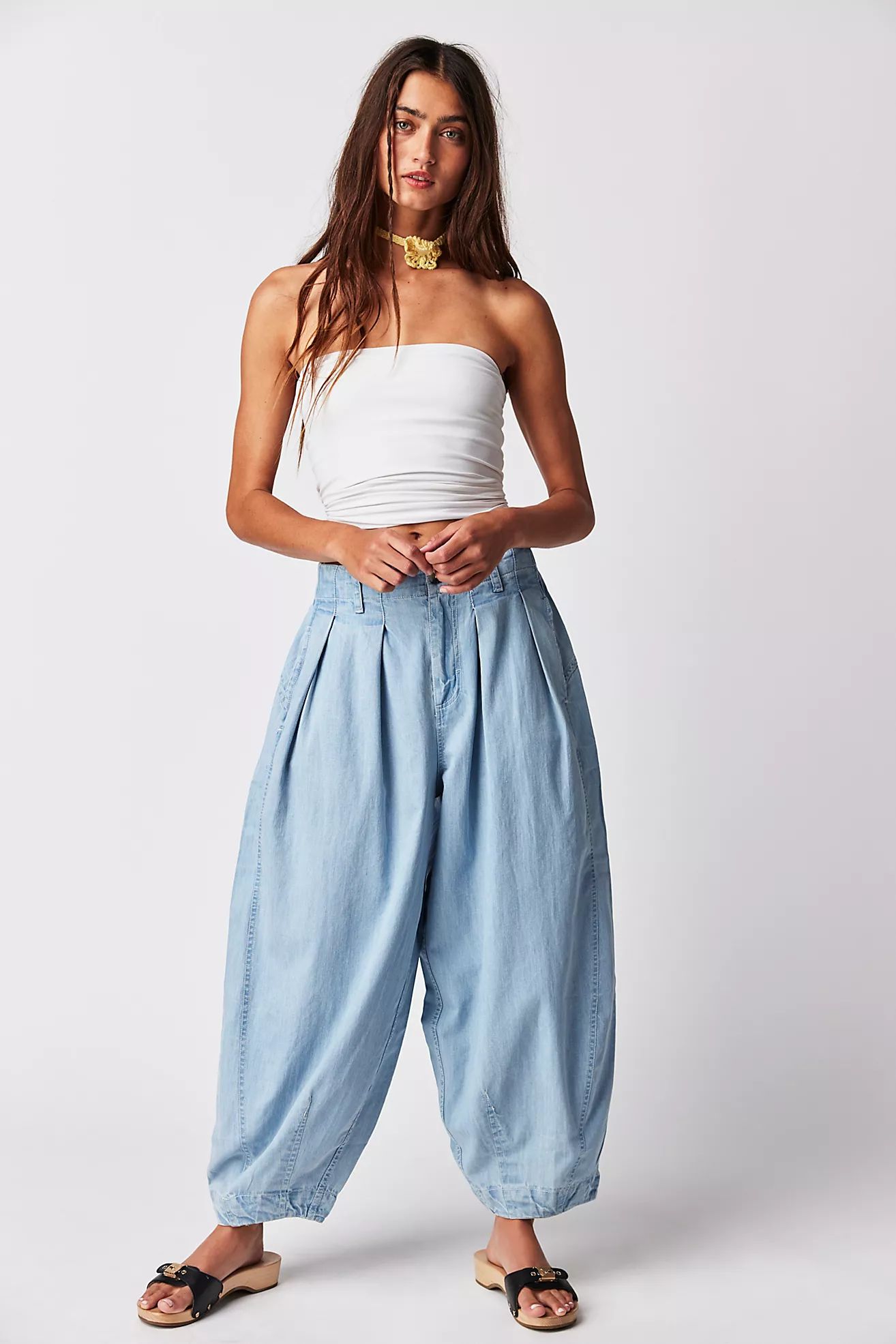 We The Free Ridley Pull-On Jeans | Free People (Global - UK&FR Excluded)