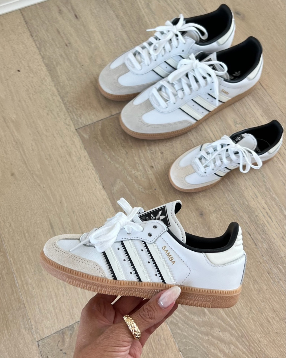 Back to school shoes - obsessed with these new adidas sambas that come in kids version too 😍

Adidas samba, school shoes, white adidas samba, samba OG, white sneakers, mom sneakers, tween girl shoes, teen girl shoes, toddler shoes, Christine Andrew 

#LTKKids #LTKBacktoSchool #LTKShoeCrush