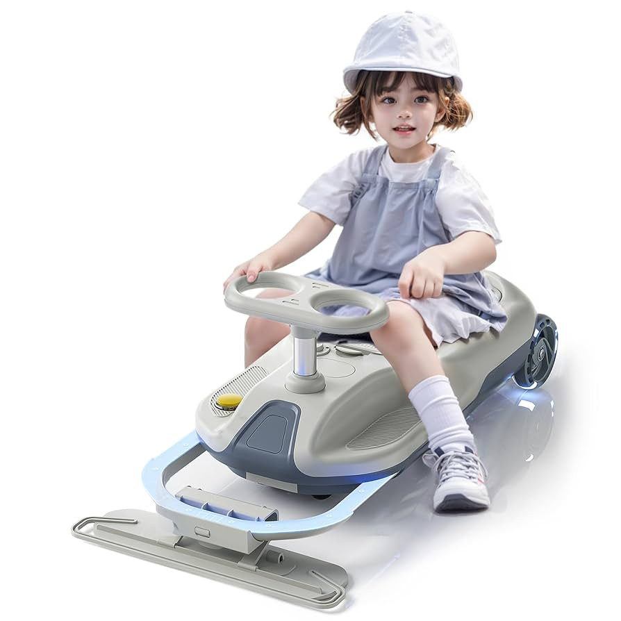 Upgraded Clean Car for Kids, Metal Rod with Built-in Bearings for Precise Steering, Electric Go K... | Amazon (US)