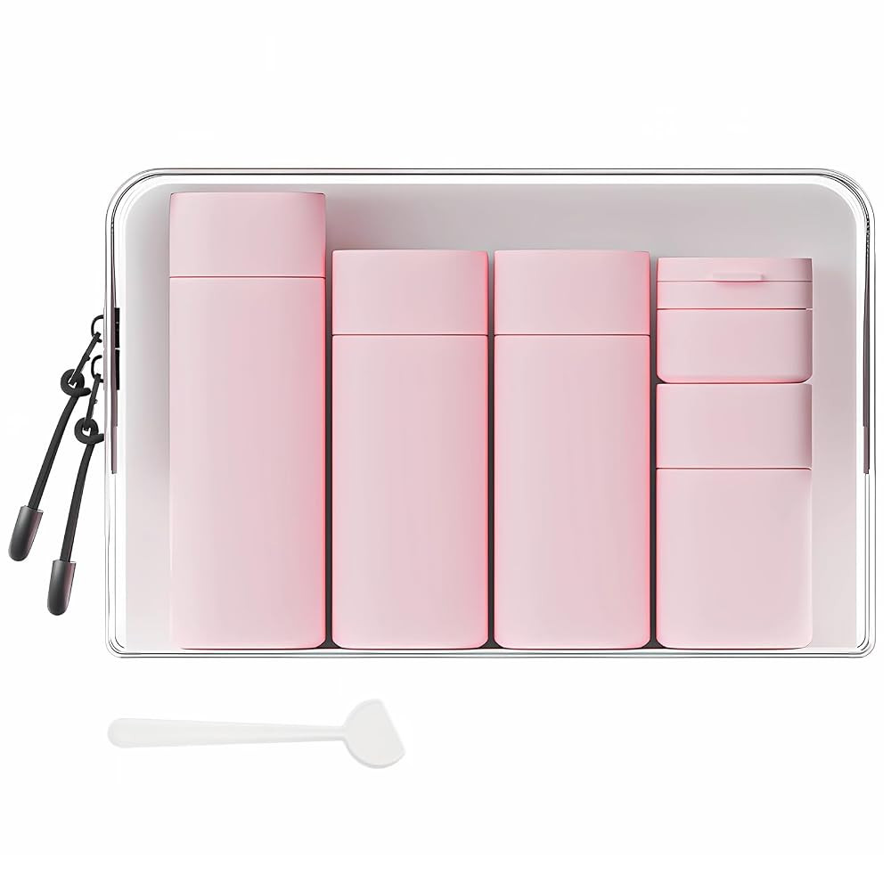 Suteng Travel Bottles for Toiletries, TSA Approved 5 Pack Travel Size Containers, Leak Proof Refi... | Amazon (US)