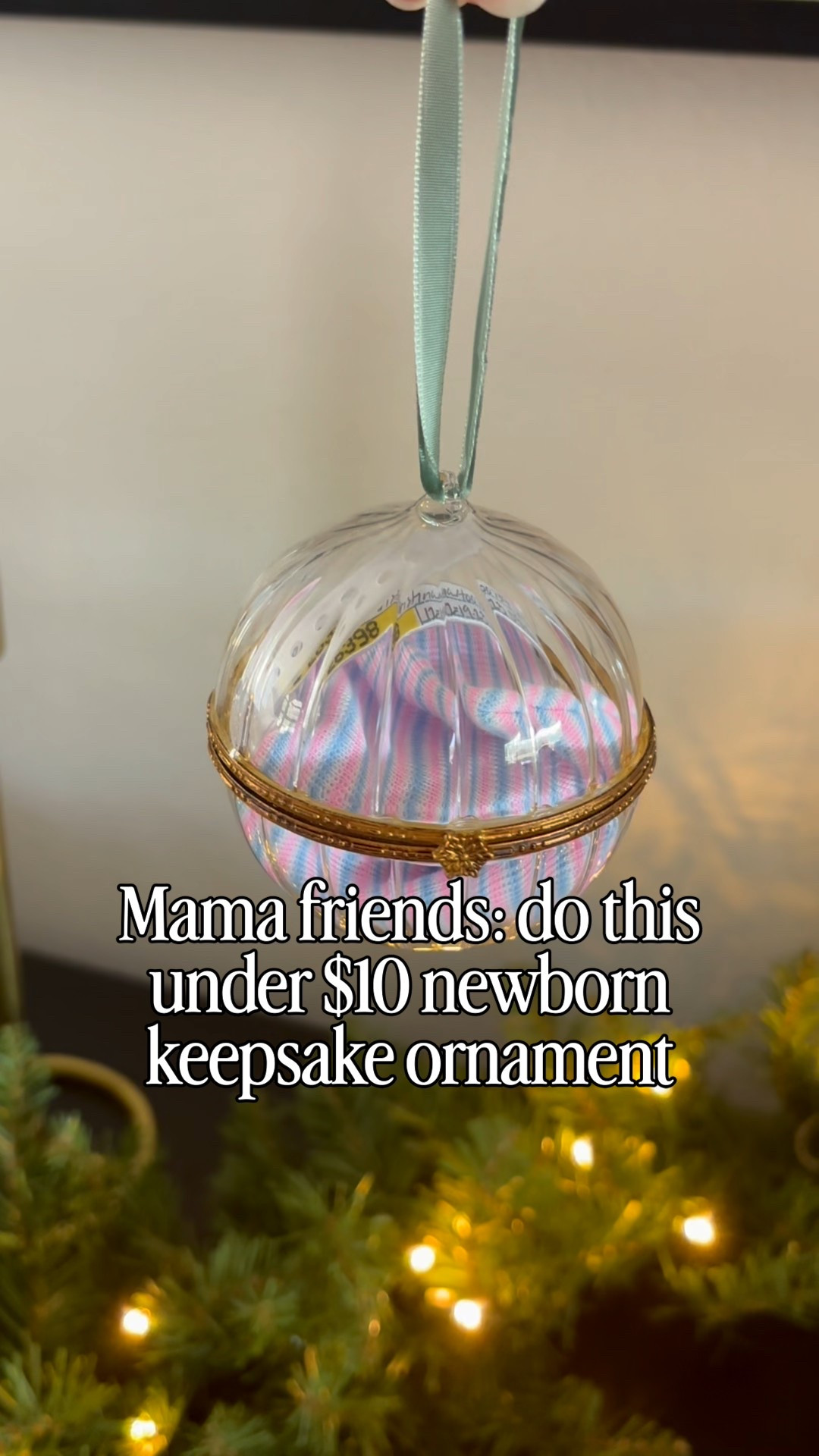 The sweetest newborn baby Christmas keepsake ornament that’s under $10! 

DIY Christmas keepsake ornament 

#LTKBaby #LTKSeasonal #LTKHoliday