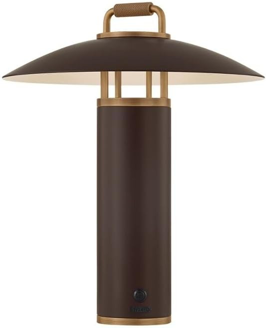 Troy Lighting RTL7914-PBR/BRZ Birk - 2W 1 LED Outdoor Table Lamp-13.75 Inch Tall and 13 Inch Wide | Amazon (US)