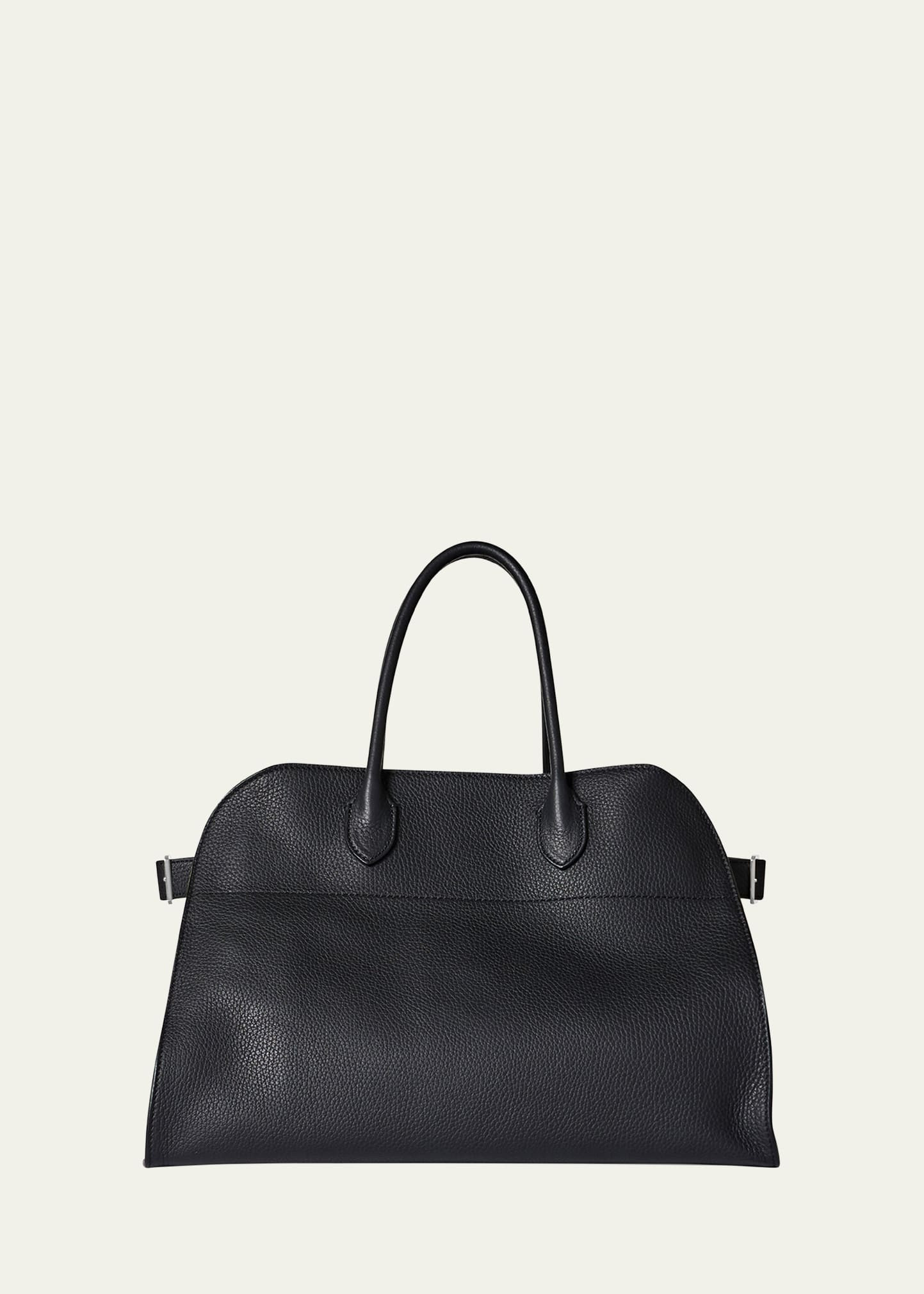 THE ROW Margaux 15 Calfskin Tote Satchel Bag | Bergdorf Goodman