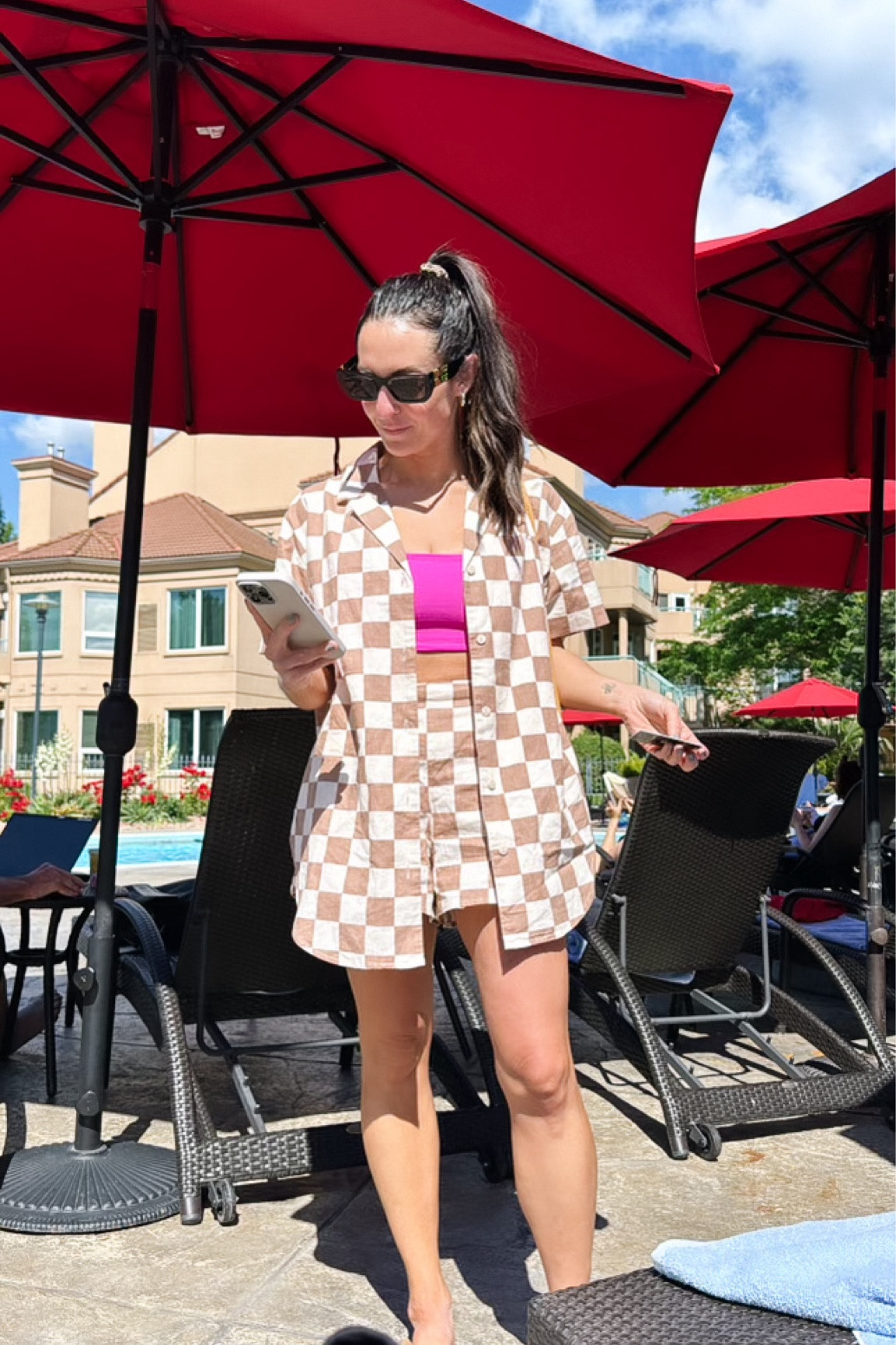 Summer short set ♟️🖤

#LTKStyleTip #LTKFindsUnder100 #LTKSummerSales