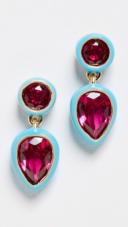 Roxanne Assoulin Mini Splash Teardrop Earrings | SHOPBOP | Shopbop