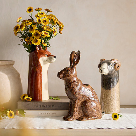 Quail Ceramics Hare Vase | Terrain