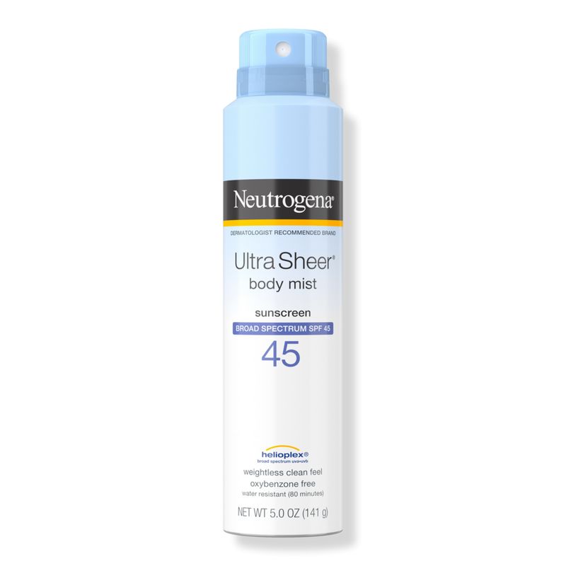Neutrogena Ultra Sheer Lightweight Sunscreen Spray SPF 45 | Ulta Beauty | Ulta