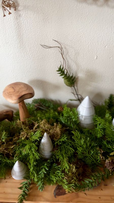 Creating a holiday woodland forest in our entry…with some additional ideas to come! 

Farmhouse Pottery, holiday decor, artisan made, handmade, Christmas decor, artificial greenery, faux garlands, moss

#LTKSeasonal #LTKfindsunder50 #LTKHoliday
