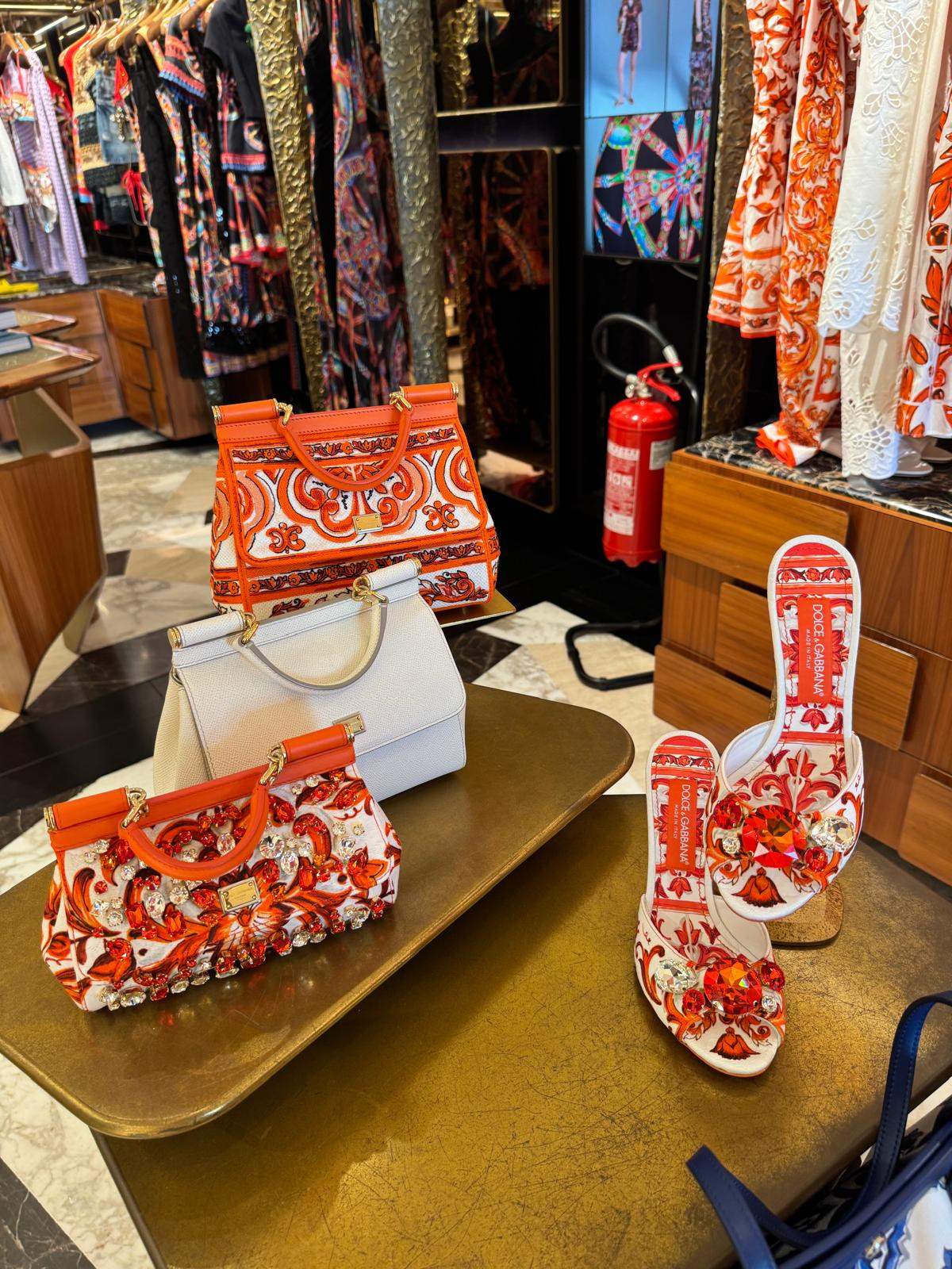 Bring iconic Italian luxury into your wardrobe with these stunning Dolce & Gabbana Majolica embroidery finds. From ornate tile-print shoulder bags to statement sandals, these vibrant Mediterranean-inspired pieces instantly elevate summer resort wear and luxury capsule collections.

#DolceAndGabbana #DGMajolica #ItalianLuxury #DesignerHandbags #LuxurySandals #ResortWearStyle #DesignerFinds #SummerLuxury #LTKluxury #LTKshoepicker #LTKstyletip 

 #LTKstorytime #LTKPetite #LTKTravel