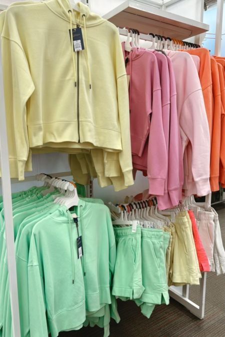 Universal spring sweat sets! 
The cutest spring colors in this full zip jacket and sweat shorts! 

#LTKstyletip #LTKfindsunder50 #LTKSeasonal