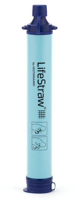 LifeStraw Personal Water Filter for Hiking, Camping, Travel, and Emergency Preparedness, 1 Pack, ... | Amazon (US)