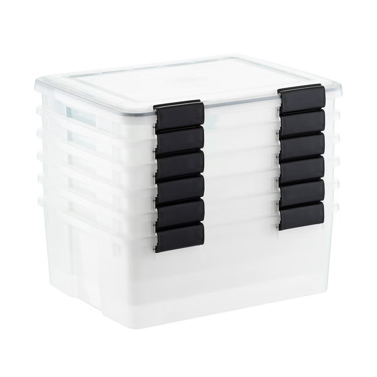 Clear Weathertight Totes Cases | The Container Store