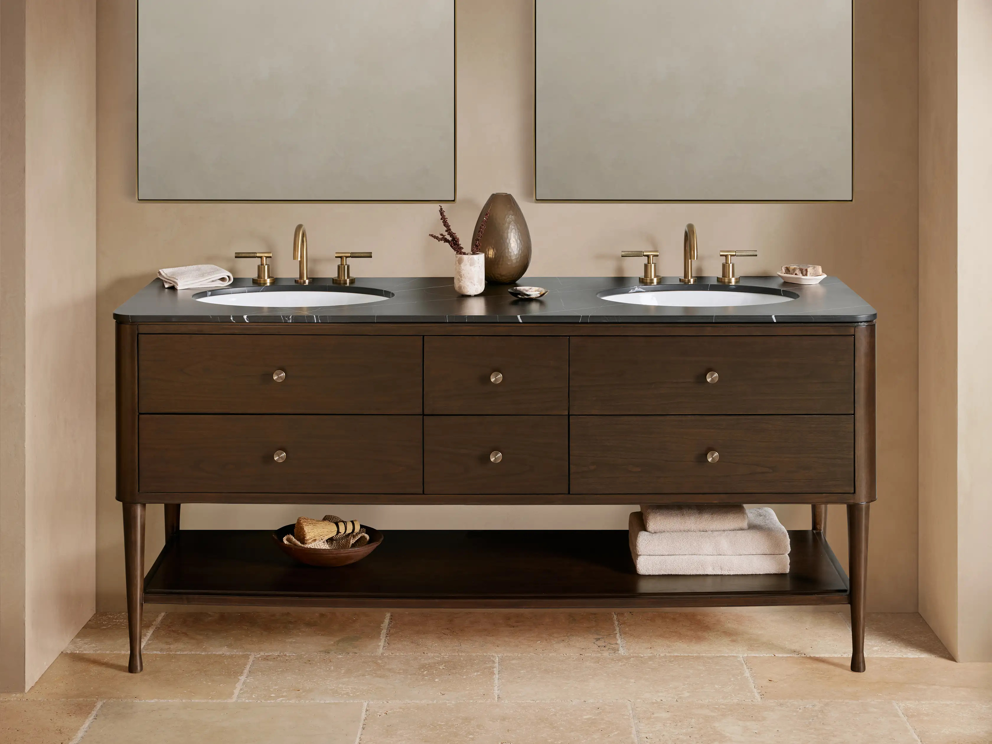 Laurent Double Vanity | Arhaus