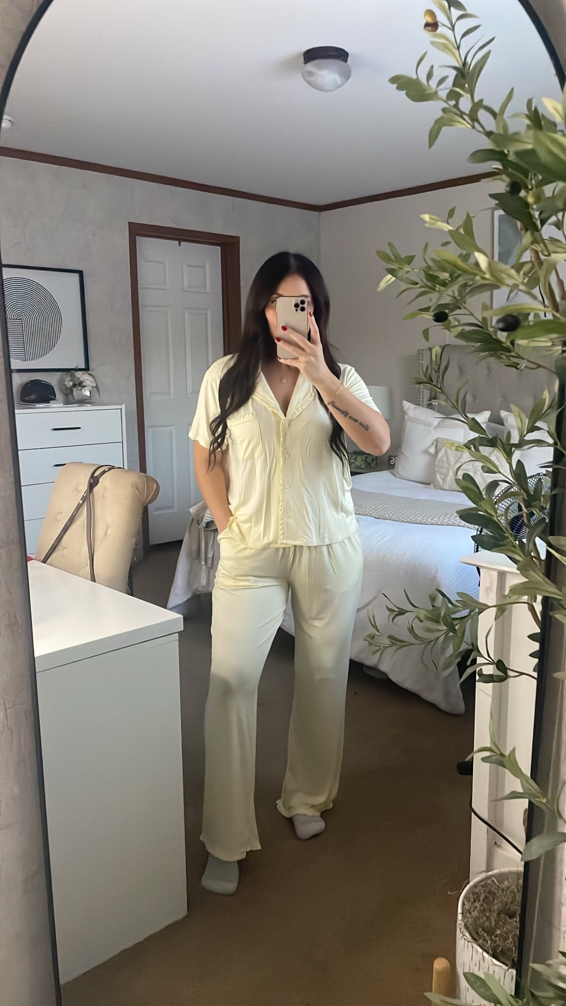 Aerie’s pjs
Size small pants 
Size medium top
The best pjs! Love these so much!


#LTKSaleAlert #LTKFindsUnder50 #LTKPetite