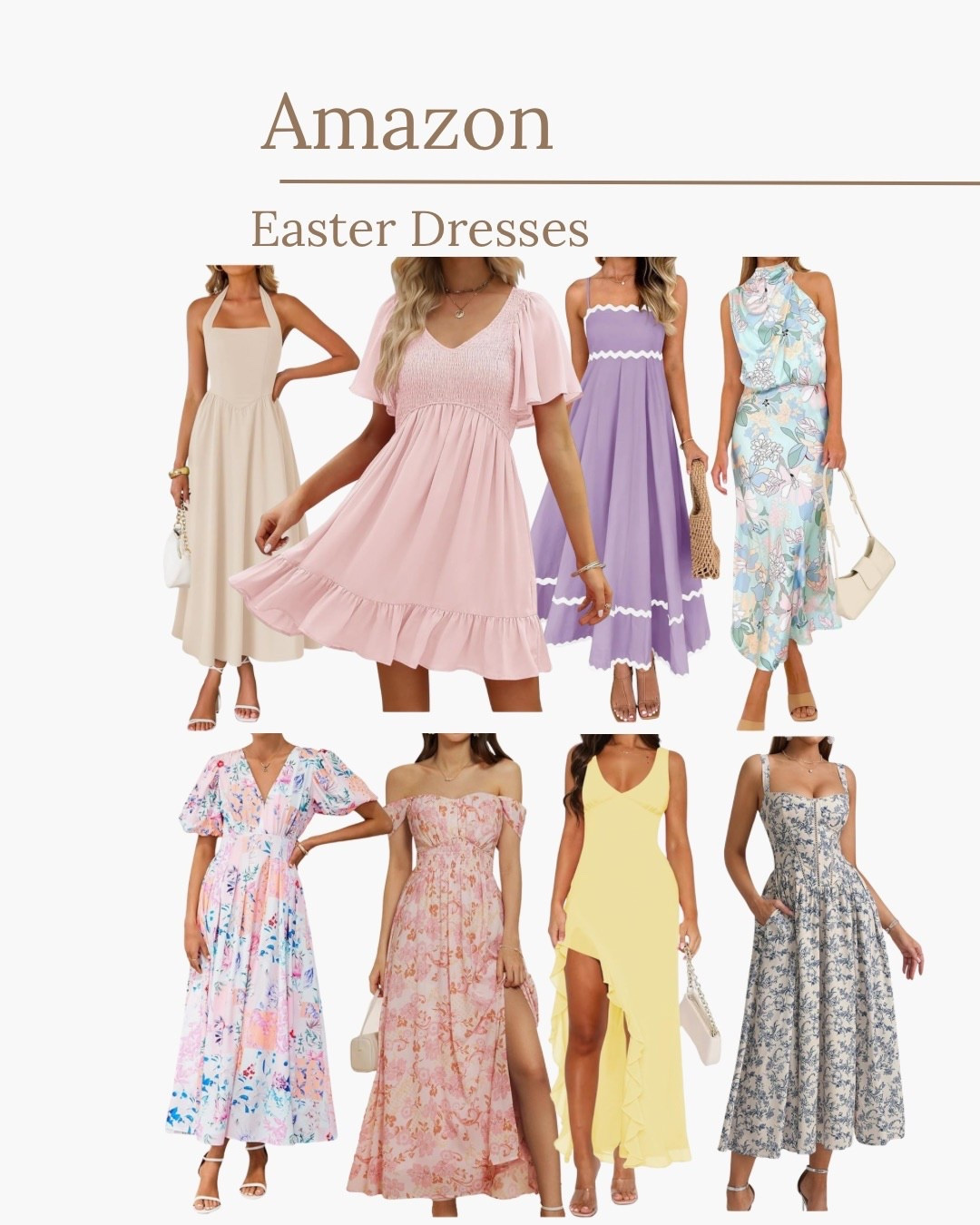 Amazon dresses for Easter!

#LTKPetite #LTKootd #LTKSpringSale