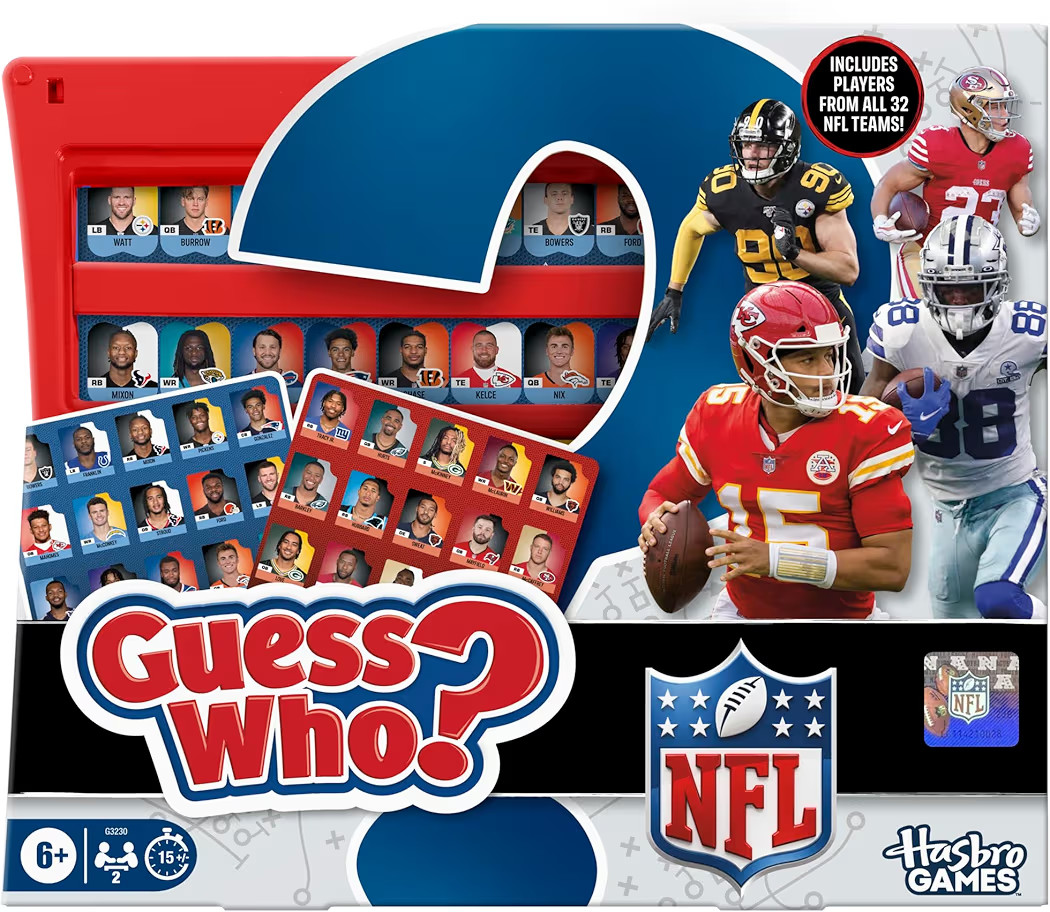 Guess Who? NFL Edition Board Game | Officially Licensed NFL Game for Kids and Families | Ages 6+ ... | Amazon (CA)