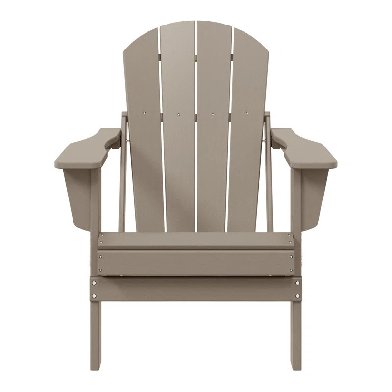 Shawnna Weather-Resistant Foldable Outdoor Adirondack Chair | Wayfair North America