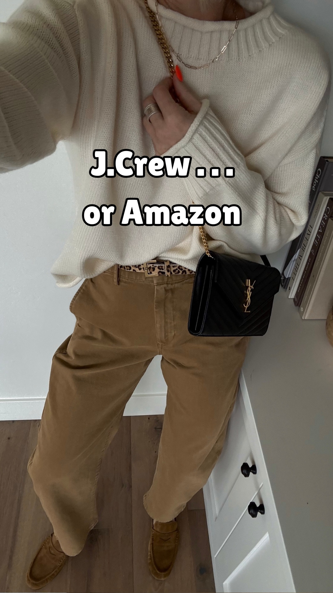 The Amazon roll-neck sweater that looks and feels like J.Crew.
Ribbed hems, back center seam, perfect drape, and so many colors.
Pairs with denim or trousers — an easy add-to-cart classic.
I linked several look for less options for the rest of my outfit as well.
Sizing ~
Sweater fits tts — wearing a medium 
Pants fit tts, wearing 4 reg length (linked several different options as these are selling out quickly)

#LTKOver40 #LTKgrwm #LTKdayinmylife