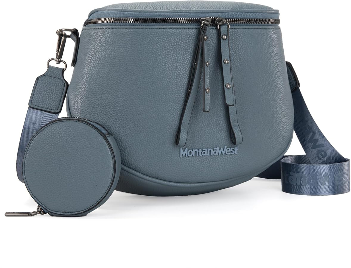 Montana West Crossbody Bags for Women Girls Sling Bag with Adjustable Strap and Coin Purse | Amazon (US)