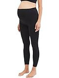 Motherhood Maternity womens Pull on Fleece leggings, Black, Large-X-Large US | Amazon (US)