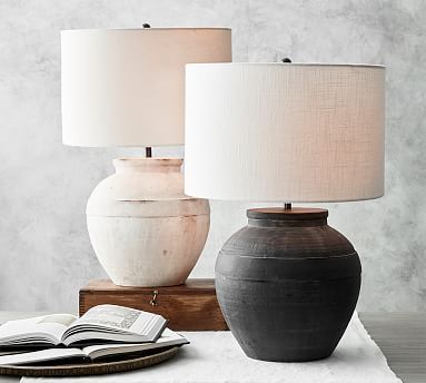 Faris Ceramic Table Lamp | Pottery Barn (US)