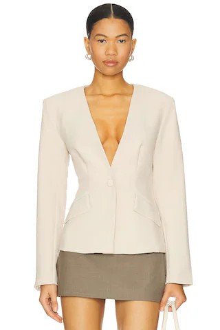 Elizabeth Deep V Blazer
                    
                    ALL THE WAYS | Revolve Clothing (Global)