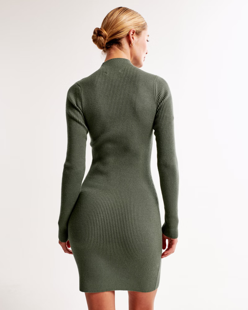 Women's The A&F Paloma Long-Sleeve Mini Dress | Women's Dresses & Jumpsuits | Abercrombie.com | Abercrombie & Fitch (US)