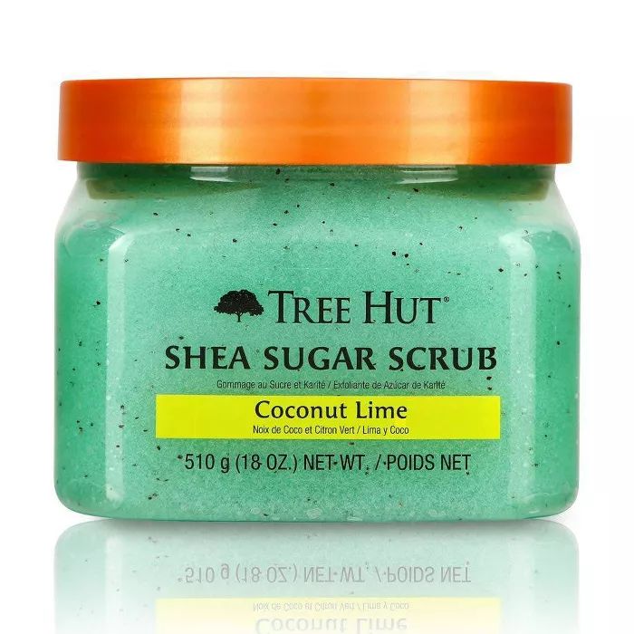 Tree Hut Coconut Lime Shea Sugar Scrub 18oz | Target