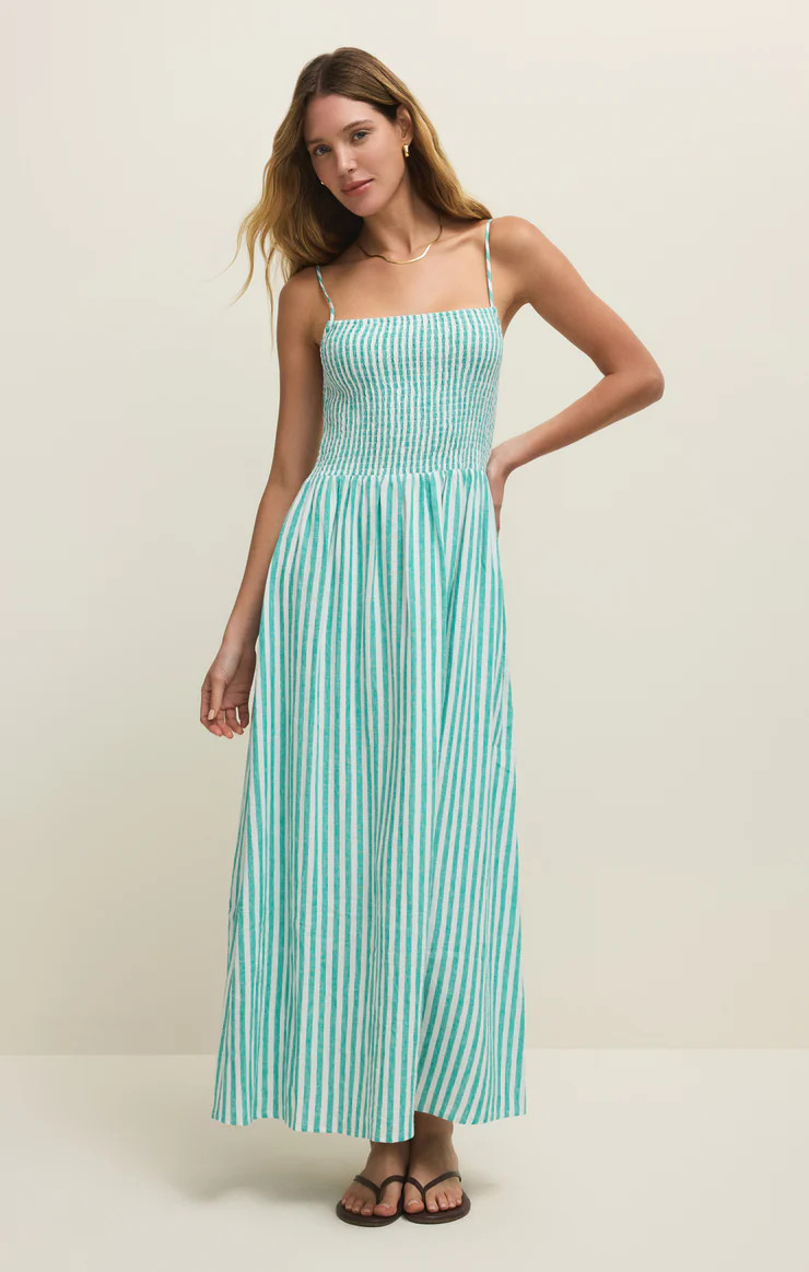 Bayside Stripe Linen Maxi Dress | Z Supply