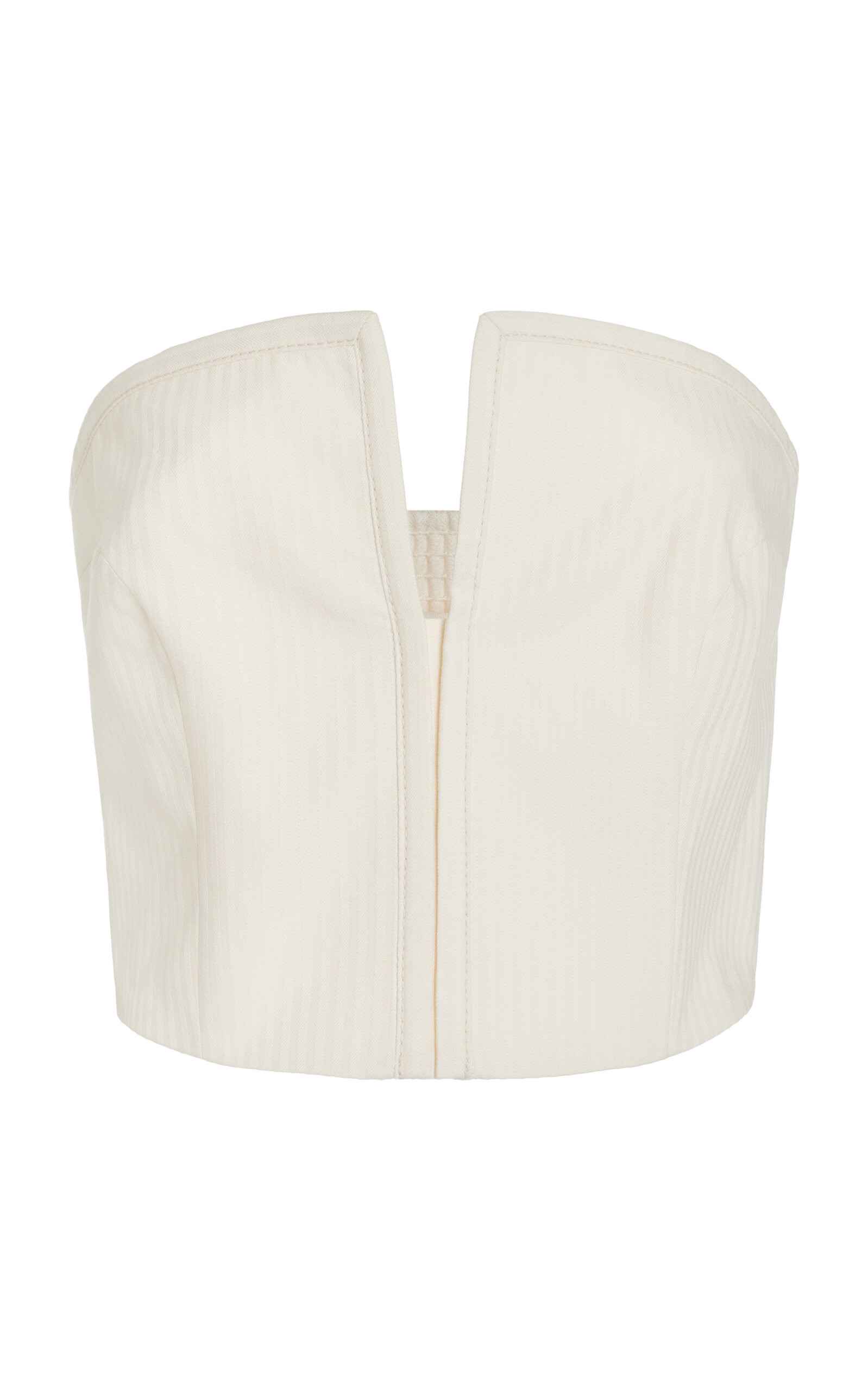 Layne Cropped Bustier Top | Moda Operandi (Global)
