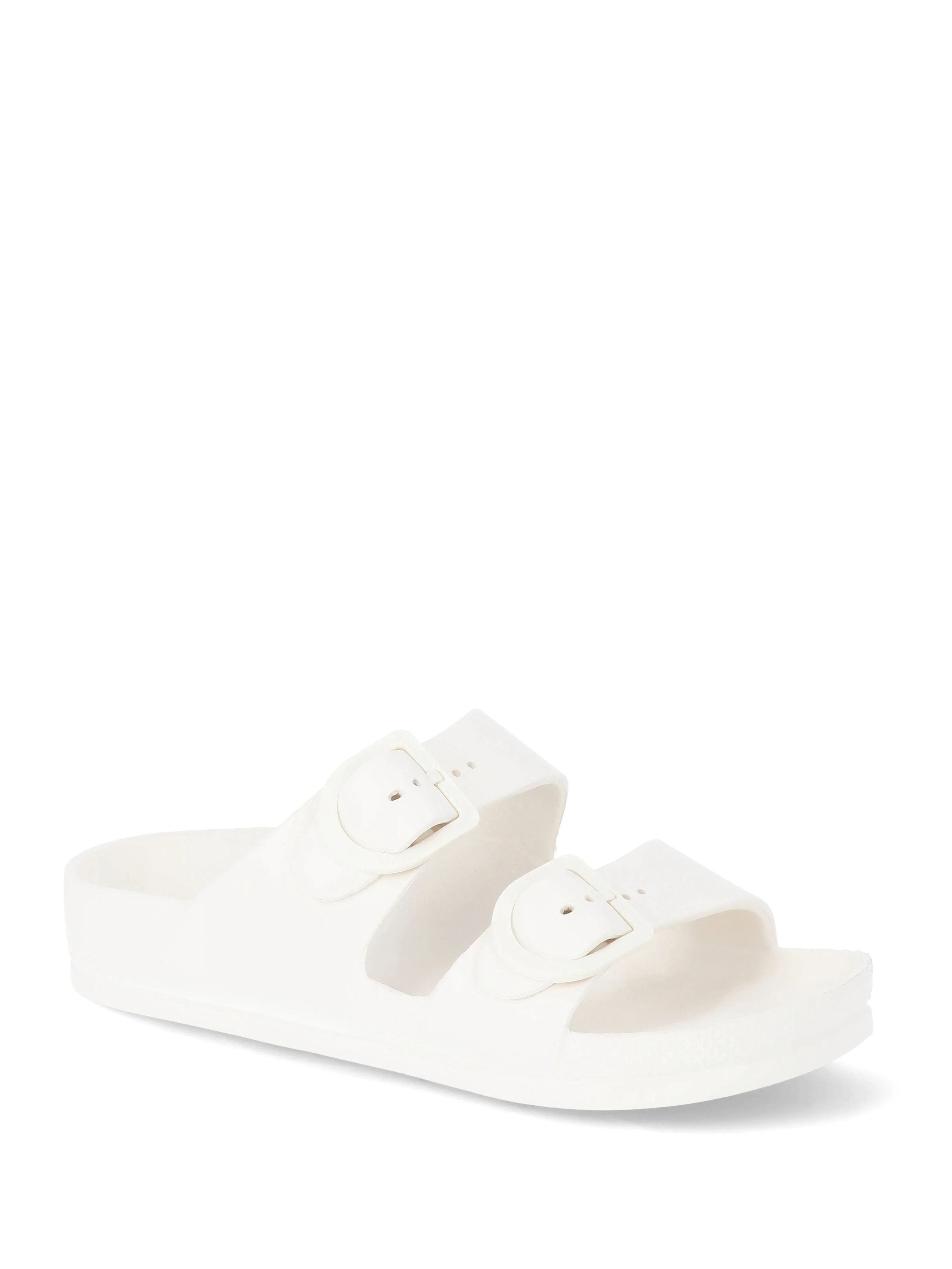 No Boundaries Women's Two Buckle EVA Slide Sandals | Walmart (US)