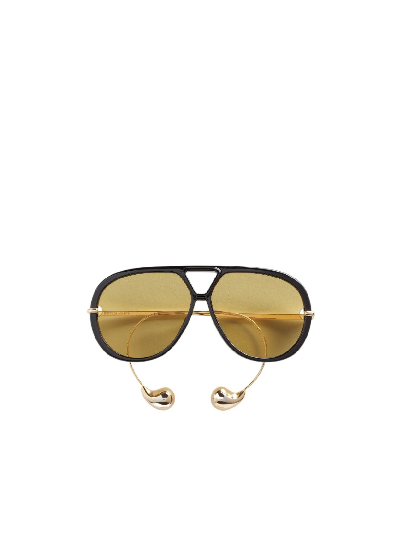 Bottega Veneta Eyewear Metal-Temple Aviator Sunglasses | Senser US