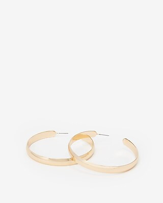 Thick Hoop Earrings | Express