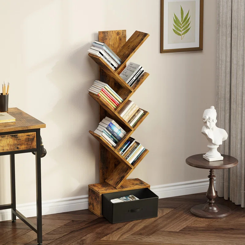 Todi Geometric Storage Bookcase | Wayfair North America