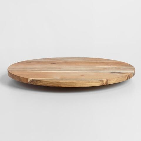 Acacia Wood Lazy Susan | World Market