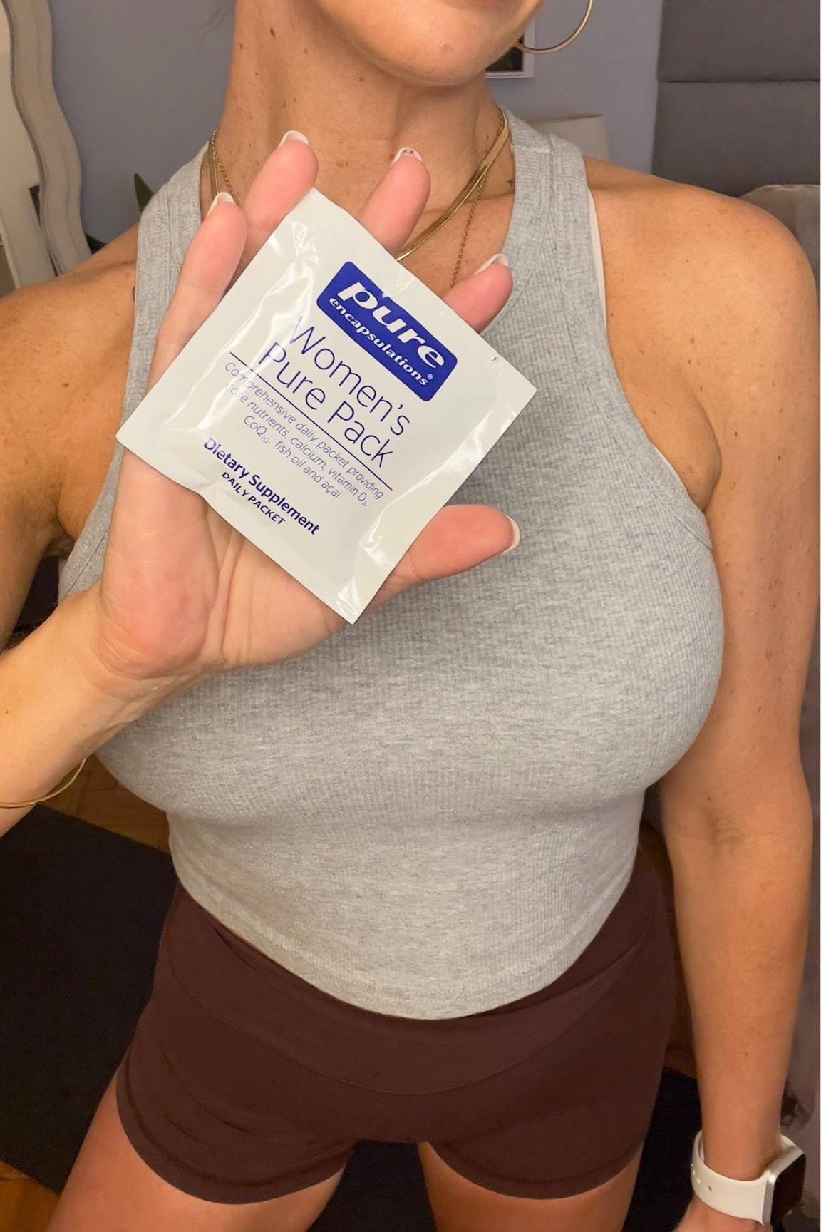 If you follow me, you know I try to keep it real about aging. Ever since turning 40, I have seen the way my body has changed - from hair loss to skin losing elasticity, fine lines popping up and lack of energy. I have shared my love for @pureencapsulations and I am so excited that they are offering 15% off and free shipping during their spring sale! This sale ends today, so act fast! I love their collagen, skin/hair/nails ultra and recently added the women’s pure packs to my daily regimen. The packs make it so easy to get all of the nutrients I need at my age: the supplements support bone, cardiovascular, macular, breast and emotional health and they are all in one easy pack - no more opening bottle after bottle. I love that I can throw them in my bag and take with a meal. Grab this deal now - sale ends by midnight!! Link to the sale in my stories. 

#LTKbeauty #LTKsalealert #LTKover40