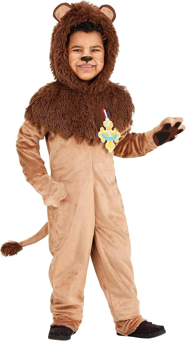 Toddler Wizard of Oz Cowardly Lion Costume | Amazon (US)