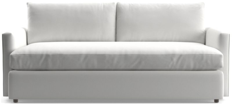 Lounge Deep 83" Bench Sofa + Reviews | Crate & Barrel | Crate & Barrel