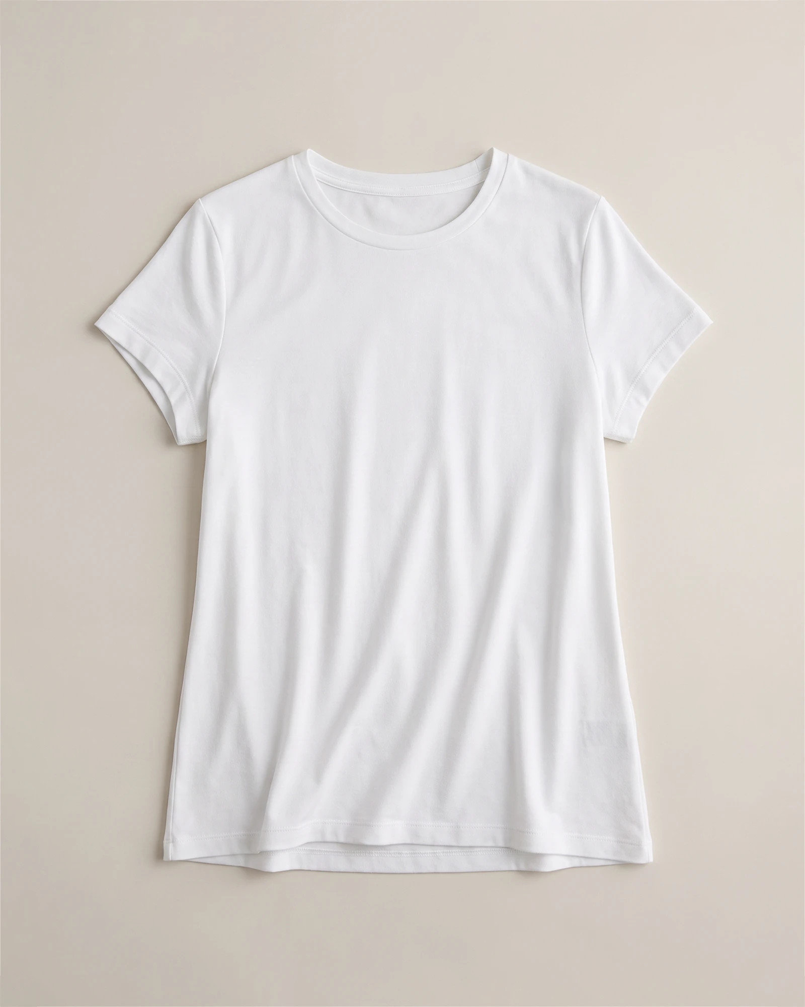 Quince | Women's Cotton Modal Crew Neck Swing T-Shirt in Black, Size Large, Cotton/Modal | Quince