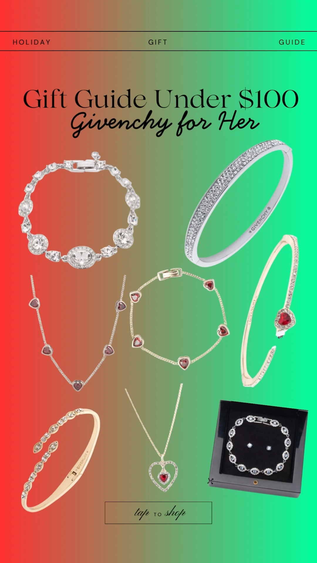 Designer on sale is always a yes!! 😍 Macy’s has Givenchy jewelry on sale at the perfect price — such an easy gift for her or a luxe treat for yourself! Limited-time finds worth grabbing while they’re discounted!! Linked a Last Minute Gift Guide for Her — Perfect for wives, daughters, girlfriends, teens — or anyone who loves timeless jewelry ✨✨#giftguideforher #luxegifts #macyssale #LTKDesigner 

#LTKSeasonal #LTKFindsUnder100 #LTKSaleAlert #LTKGiftGuide #LTKHoliday
