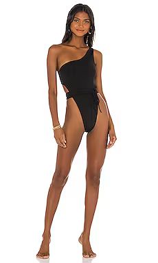 Riot Swim Maddox One Piece in Black from Revolve.com | Revolve Clothing (Global)