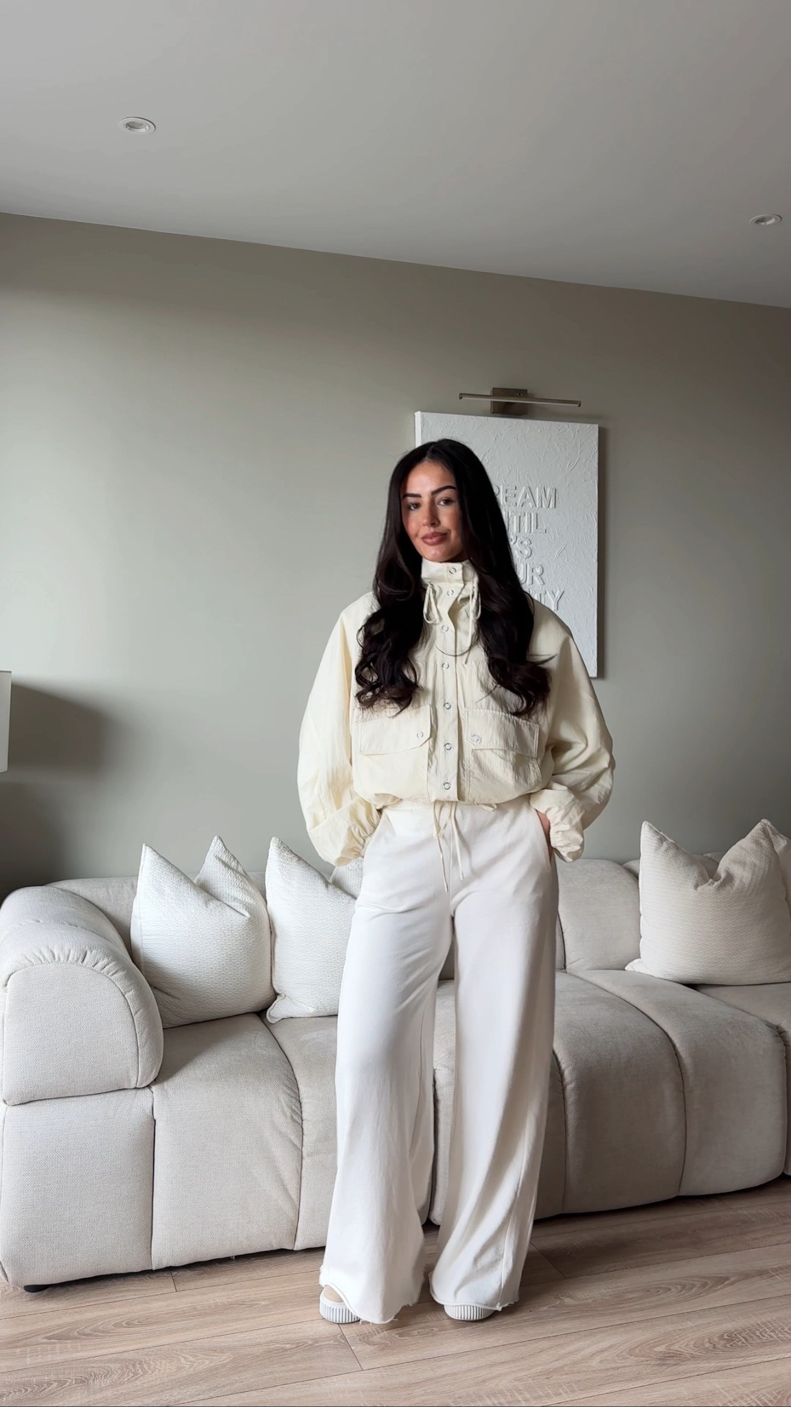 I wear a size S in the jacket & top and a size M in the bottoms 🤍

Spring jacket, airport outfit, casual co-ord, spring outfit, funnel neck jacket, windbreaker 

#LTKuk #LTKspring #LTKeurope